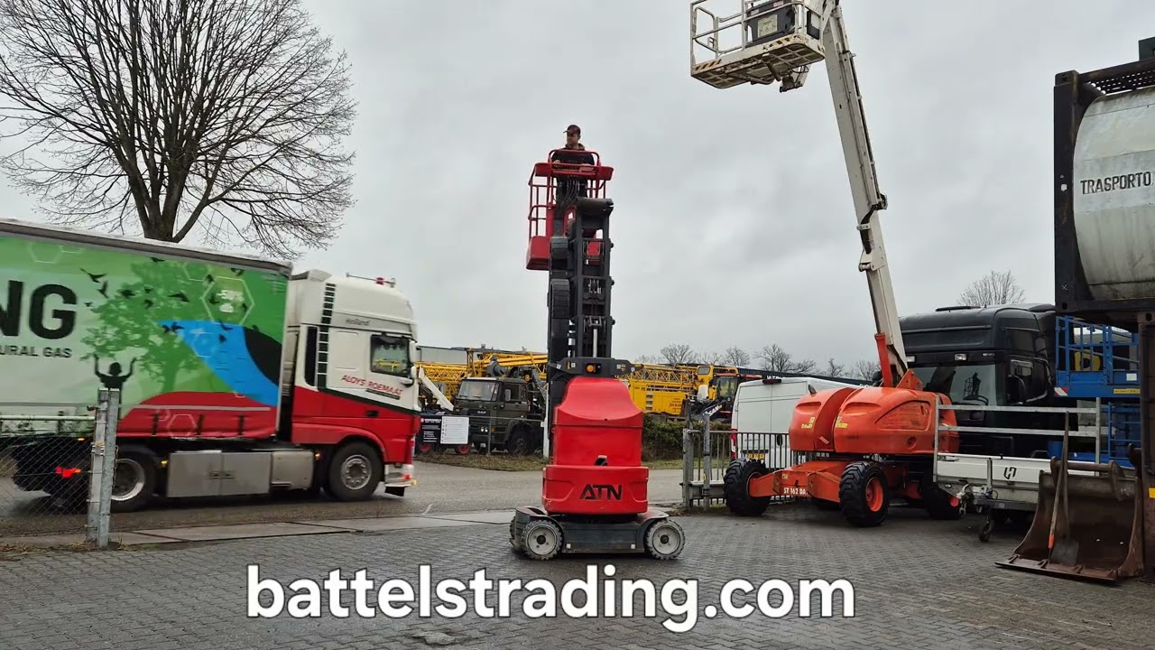 Manlift ATNPiaf 1000R, Year 2014, 10m Workingheight.