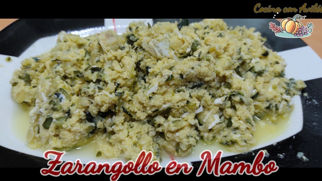 Zarangollo Murciano Típico en robot de Cocina Mambo y otros.