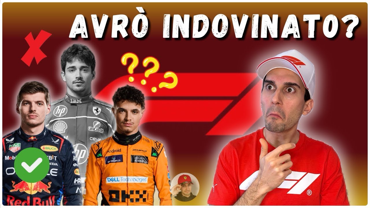 REACTION ai miei PRONOSTICI di F1 2025! 🏎️