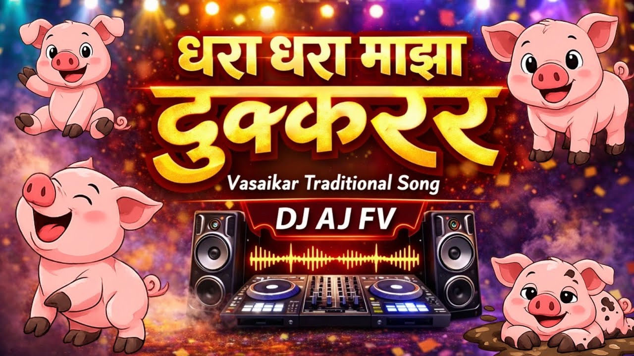 Dhara Dhara Maza Dukkar Palala धरा धरा धरा माझा डुक्कर पळाला Dj (Trending song) 𝗗𝗝 𝗔𝗝 𝗙𝗩