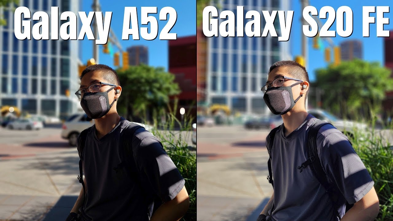 Samsung Galaxy A52 vs S20 FE Real World Camera Test (Pixel Buds A Series Review)