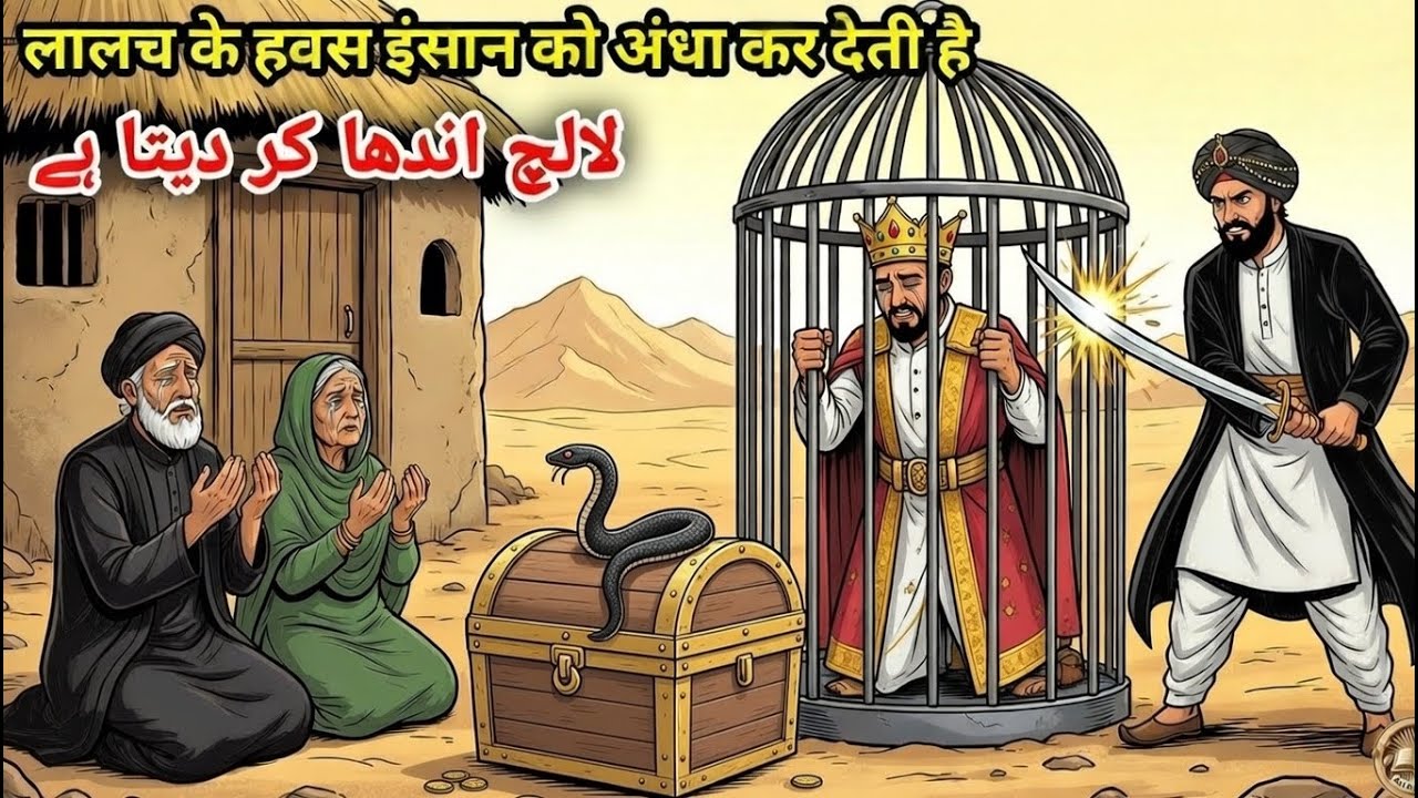 Lalach Ne Is Insaan Ko Aisa Andha Kiya Ke Apna Imaan Tak Kho Betha 😱  Islamic Moral Story | story