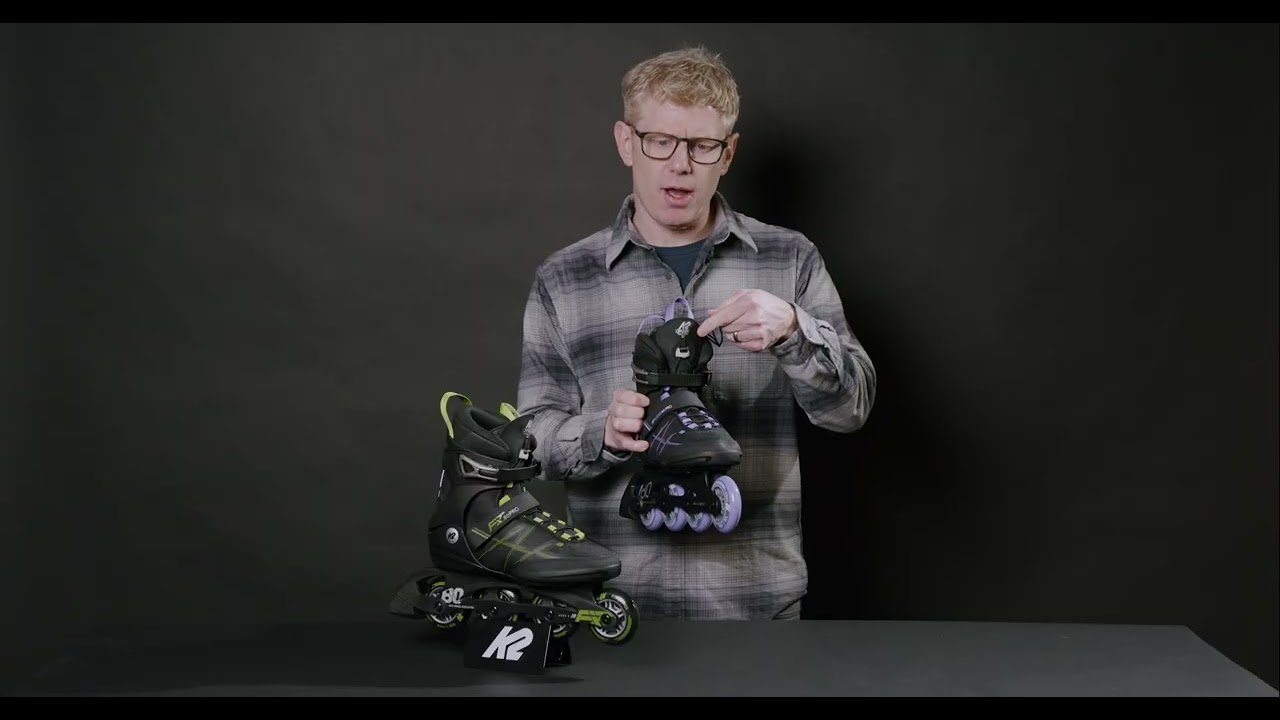 K2 F.I.T. 80 PRO and Alexis 80 PRO Adult Inline Skates