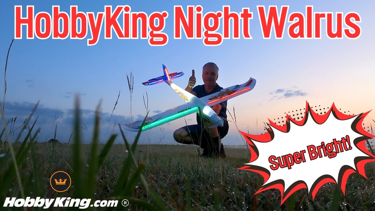 The perfect night flyer- Own the night sky with the Night Walrus by Hobbyking