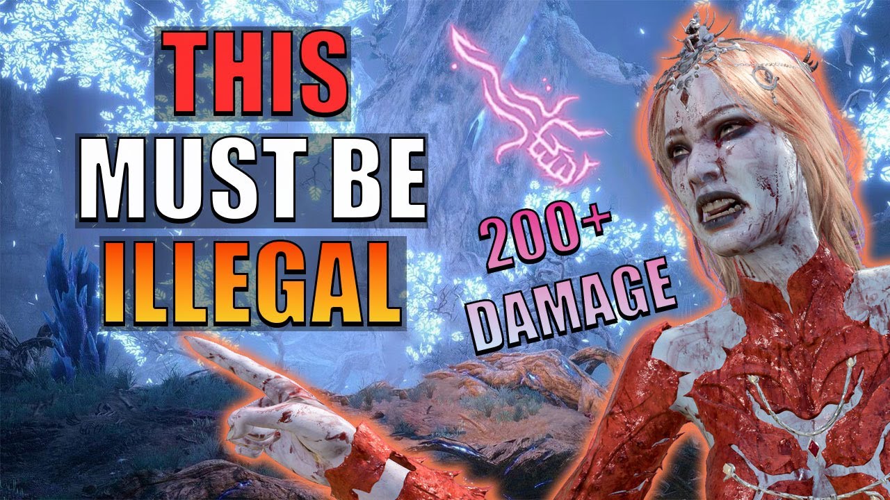 This BROKEN Patch 8 Build Does Too Much Damage [BG3 Montage]