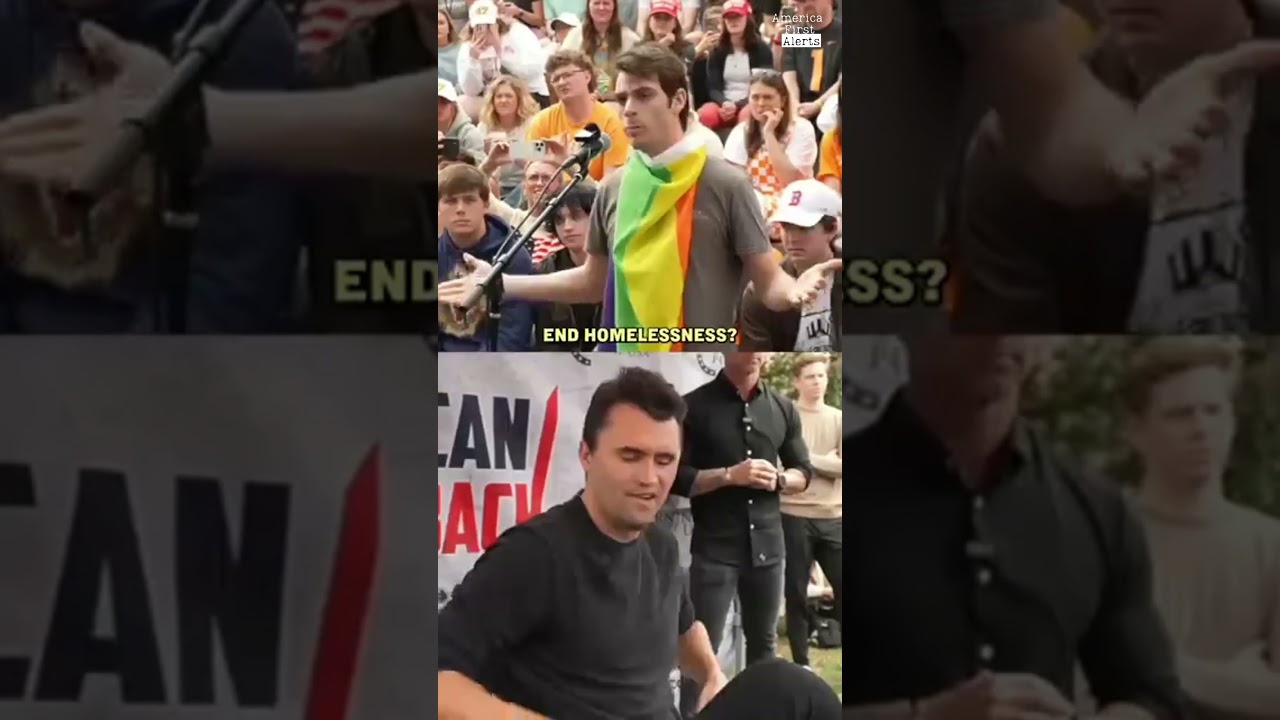 Charlie Kirk Solves Homelessness in ONE Sentence