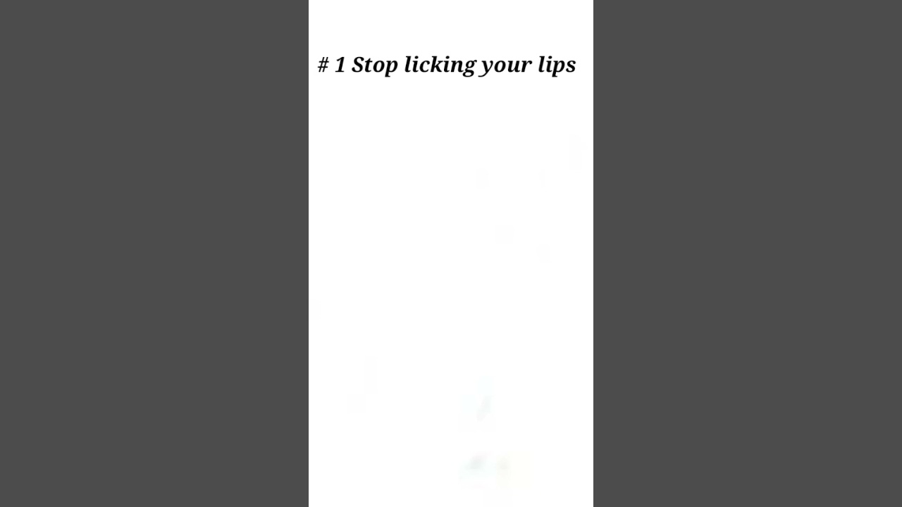 Follow these steps to get pink lips 