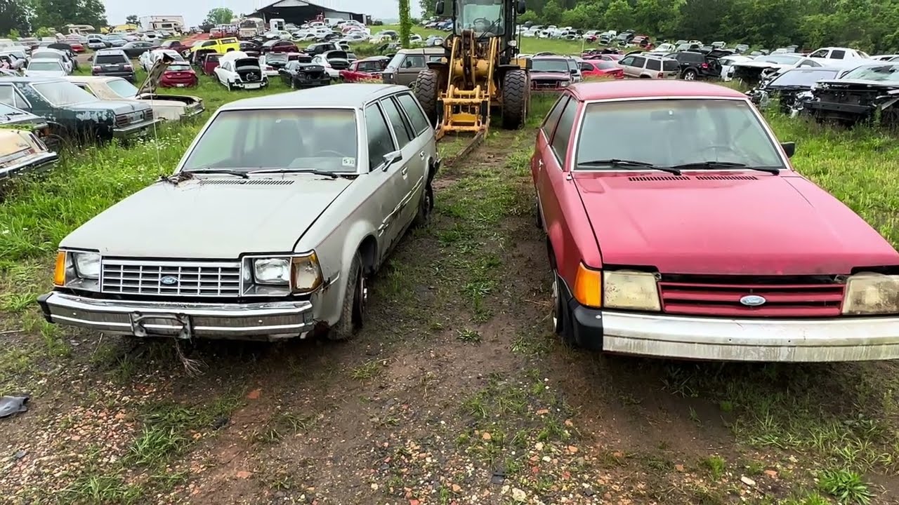 1988 and 1982 Ford Escort sold for scrap