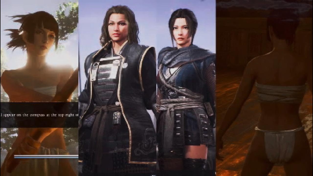 Nioh 3 Female Character Creation All Customization Options Alpha Version