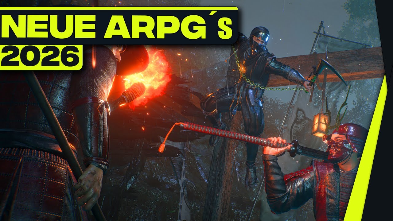 25 neue Action-RPGs, die 2026 erscheinen...