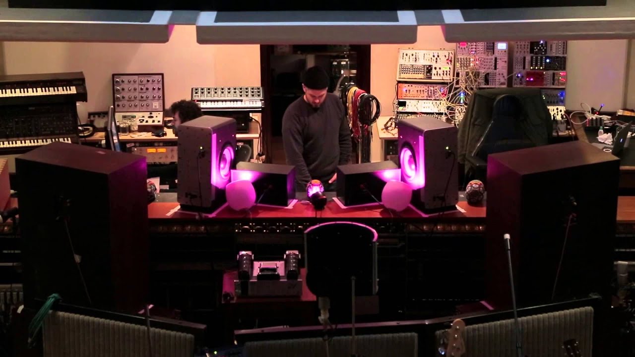 Behind The Scenes @ Church Studios - Paul Epworth doing his thing!