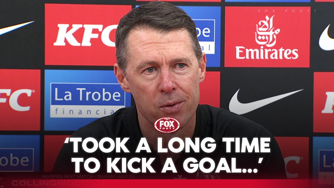 'Our inaccuracy really hurt us' - McRae laments kicking woes after Pies fall to Suns | Fox Footy