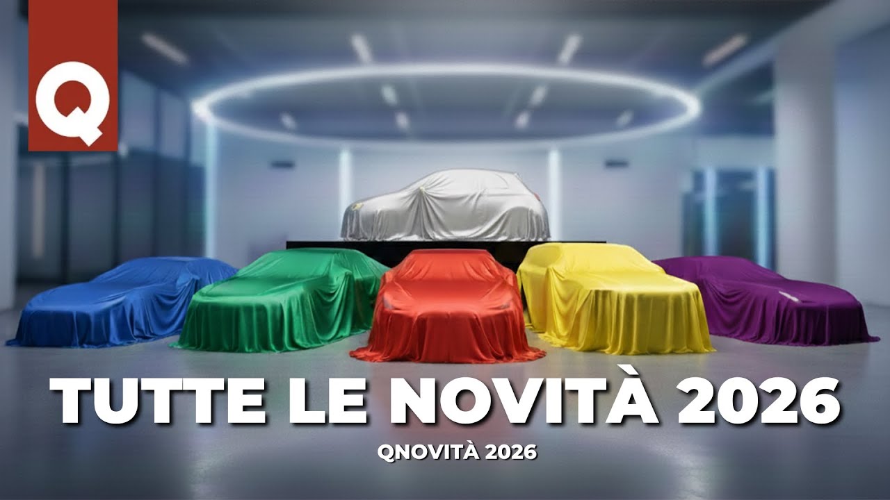 Le NOVIT&Agrave; in arrivo nel 2026 (DACIA, TOYOTA, LANCIA, VW, FIAT)