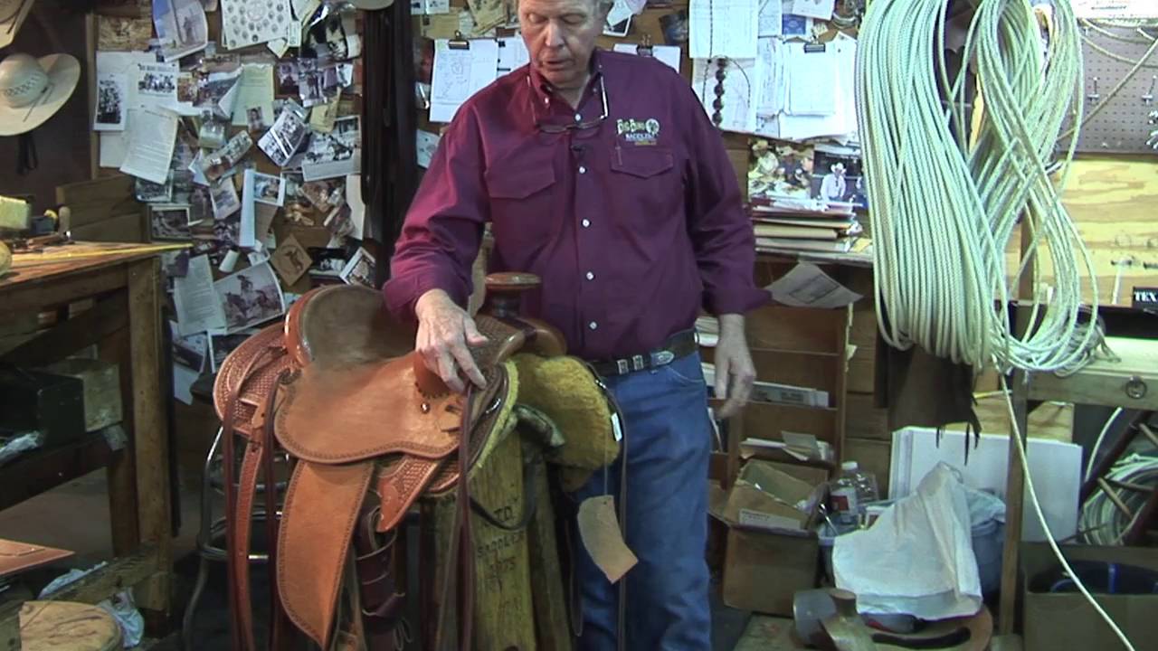 Gary Dunshee - Horses - Quality Edging and Proper Saddle Strings