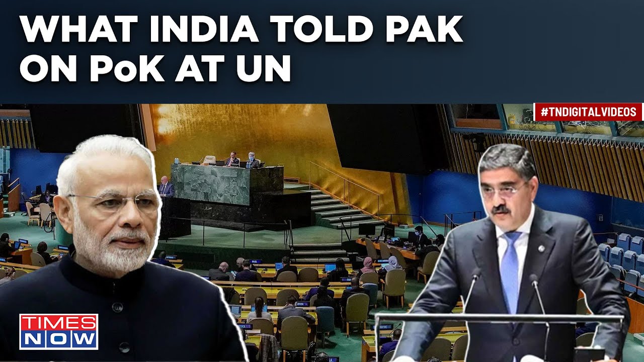 India Talks Tough With Pakistan At UN, Says This On PoK, Terrorism After Pak PM's Kashmir Rant
