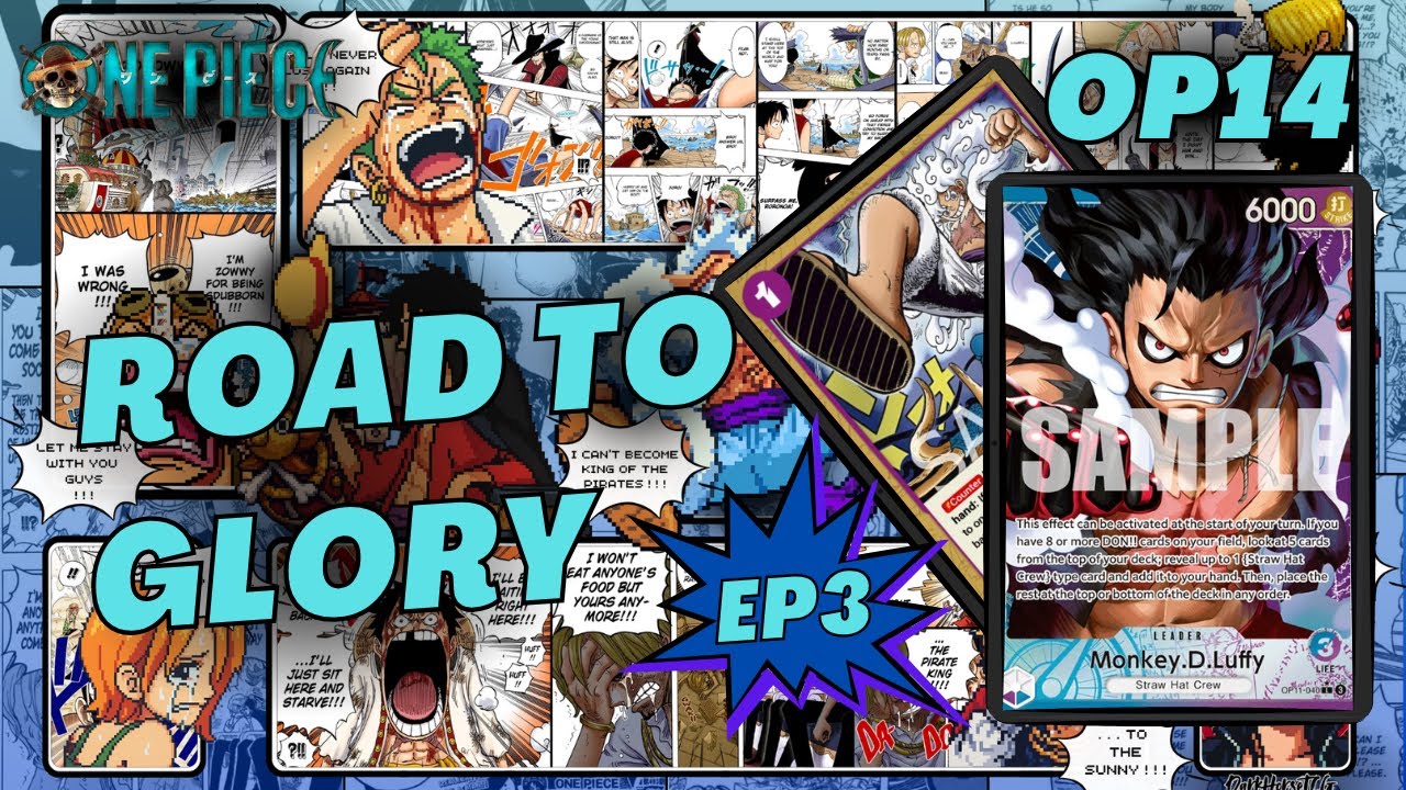 [OP14] - Road to #1 UP Luffy player in the *WORLD* Ranked Gameplay [EP3]