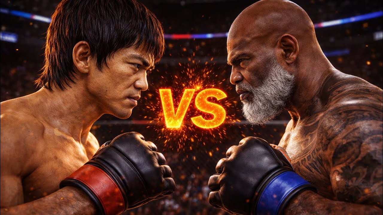 Bruce Lee vs. Old Requis - EA Sports UFC 2 - Epic Fight