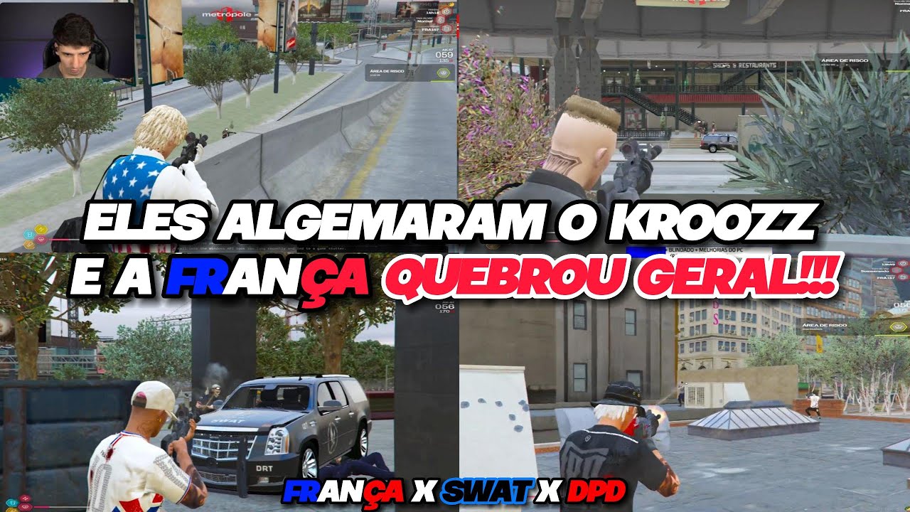 ELES ALGEMARAM O KROOZZ E A FRANÇA QUEBROU GERAL!!!