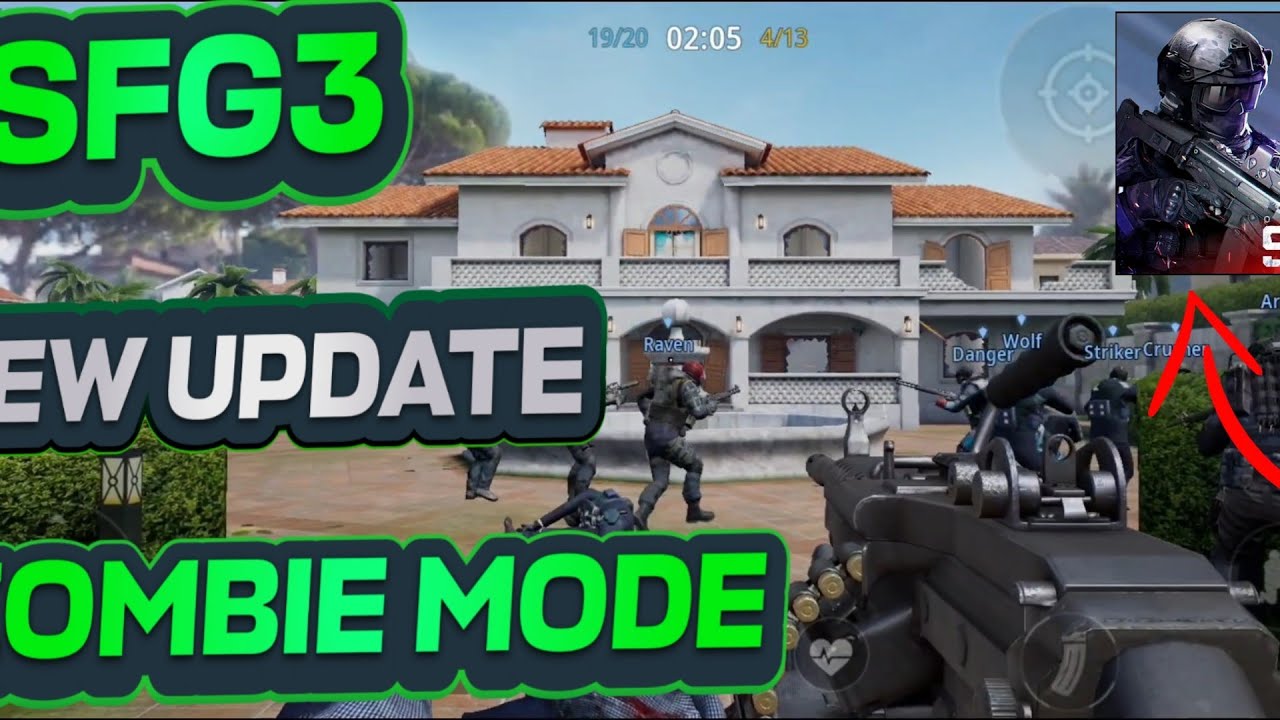 SPECIAL FORCES GROUP 3 ZOMBIE MODE GAMEPLAY  SFG3 NEW UPDATE