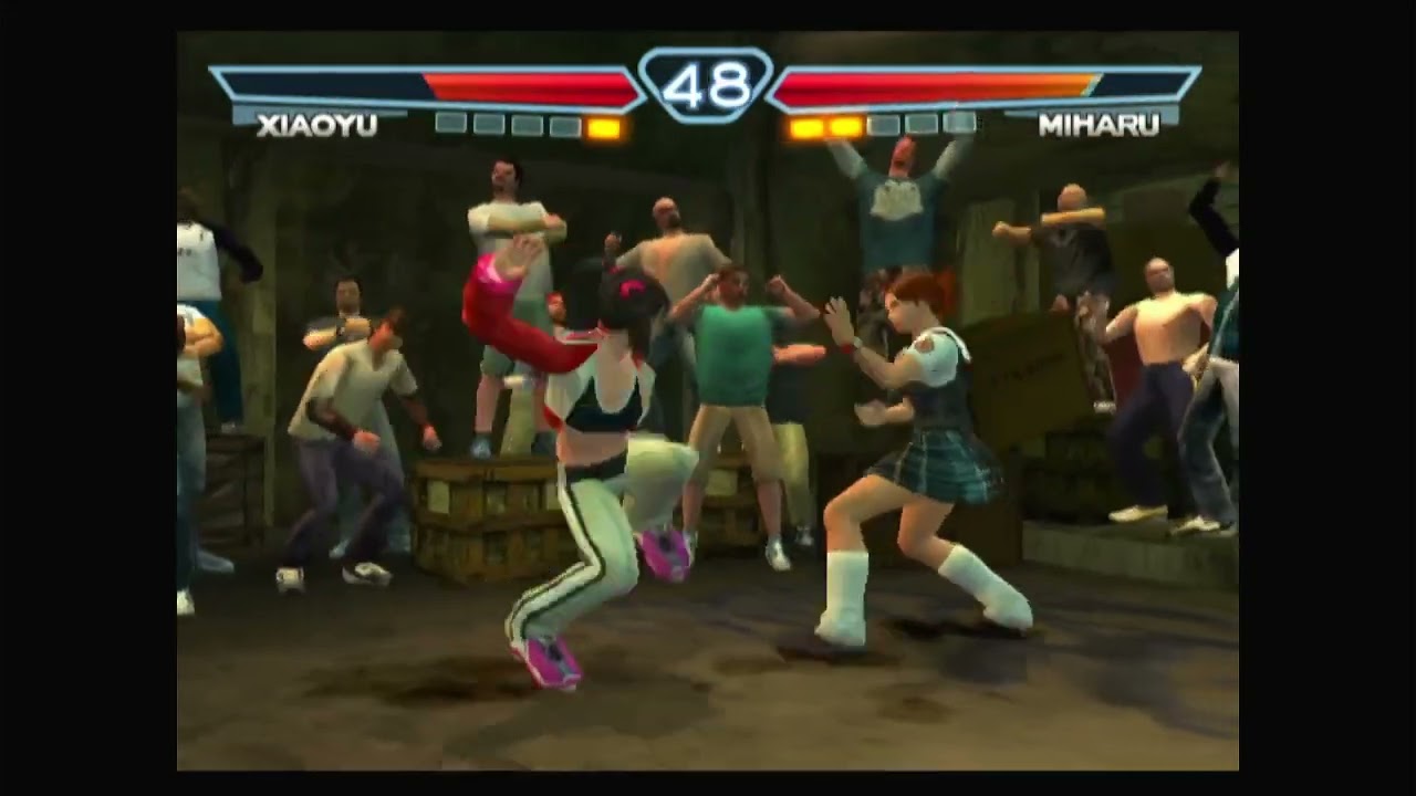 Tekken 4 Miharu Vs Xiaoyu