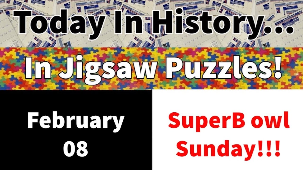 Today In History - January 8th - SuperB owl Sunday!!!