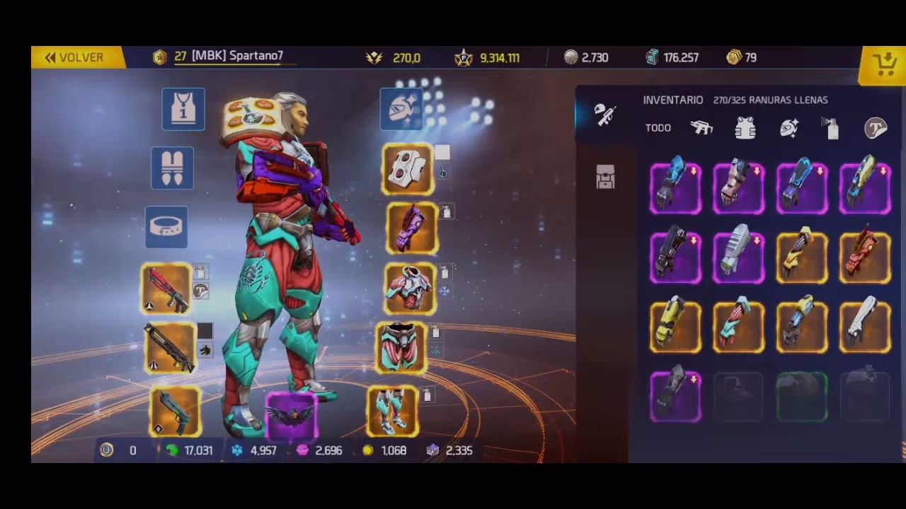Shadowgun Legends - Armaduras Legendarias