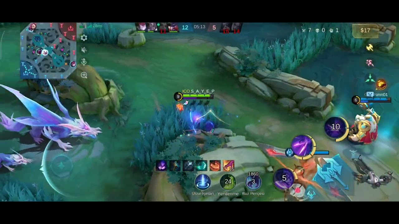 KUSURSUZ BİR MAÇ HELCURT PLAYER @MobileLegends5v5MOBA 