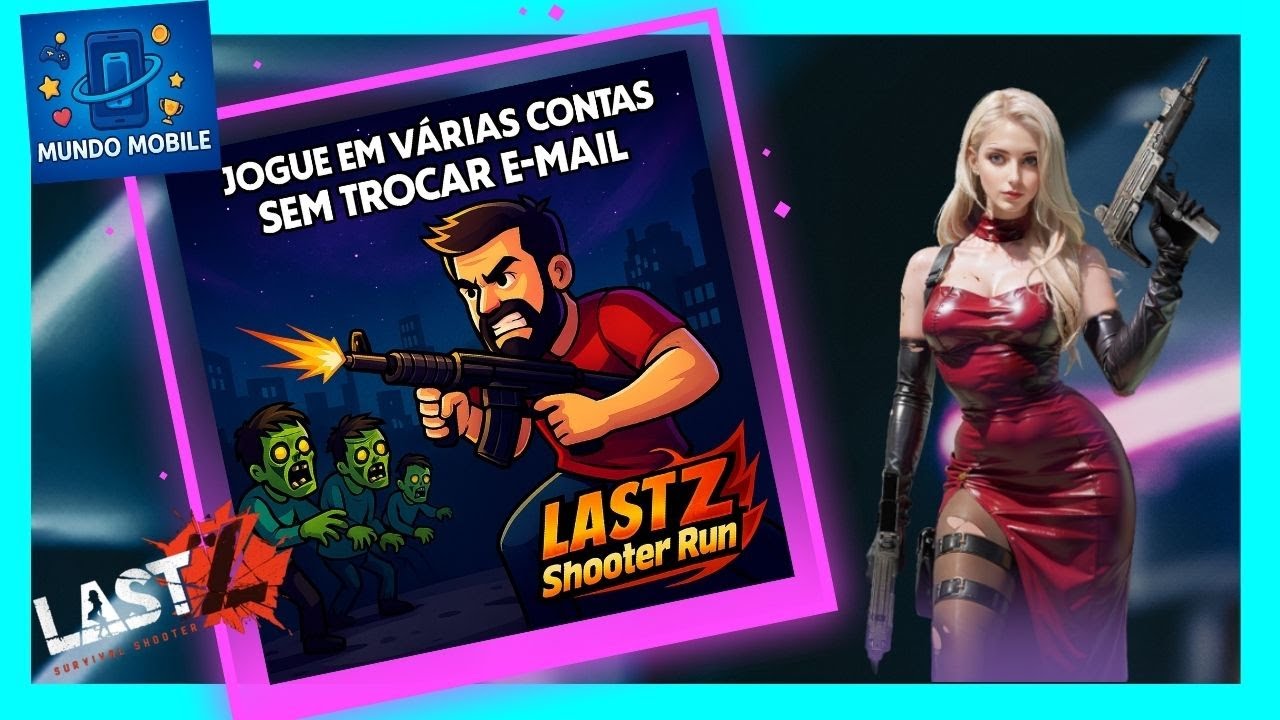 JOGUE COM VÁRIAS CONTAS no Last Z Survival Shooter SEM TROCAR E-MAIL! Novo Método! 🔥