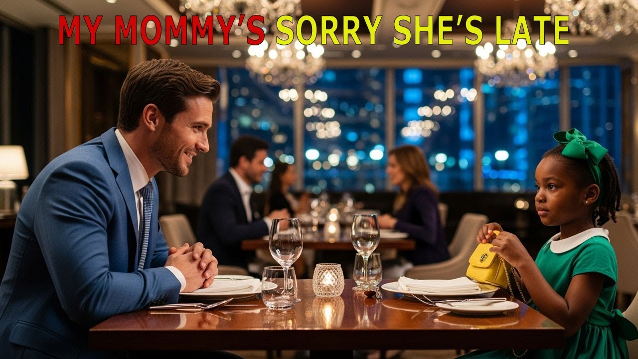 The Billionaire Blind Date Was Empty—Until a Little Girl Walked In and Said, “My Mommy’s Sorry She’s