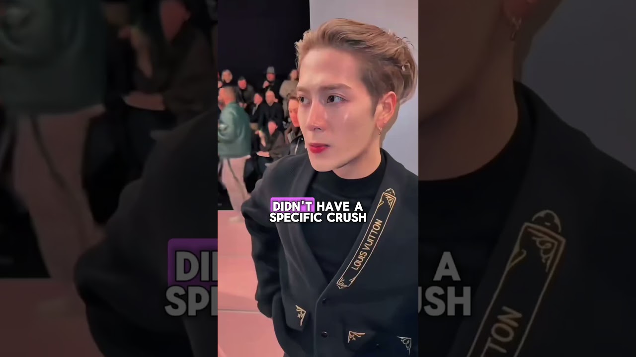 Jackson GOT7 Finally Reveals His Celebrity Crush After 10 Years! 😲😲 #jackson #got7 #kpop #shorts