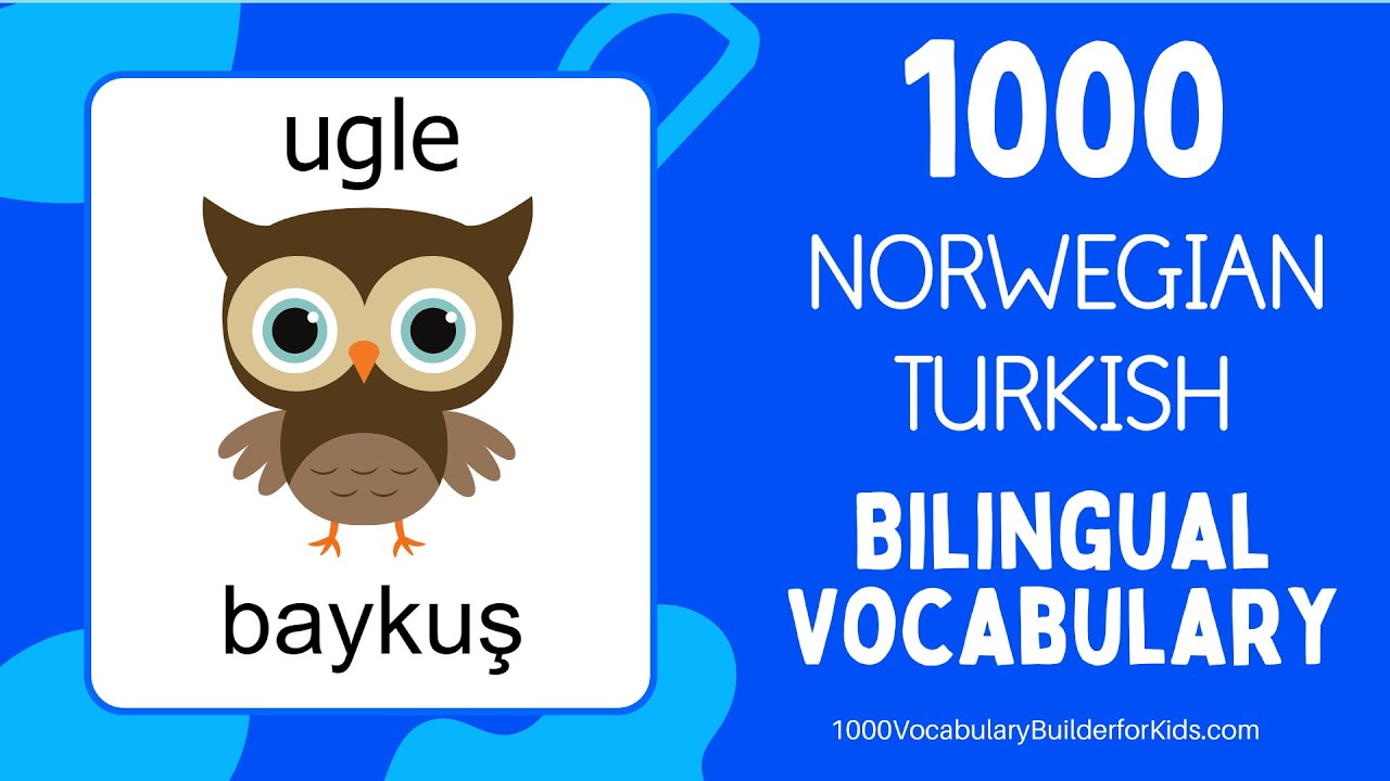 Learn Norwegian Turkish 1000 Bilingual Vocabulary for Beginners   L&aelig;re Norsk Tyrkisk