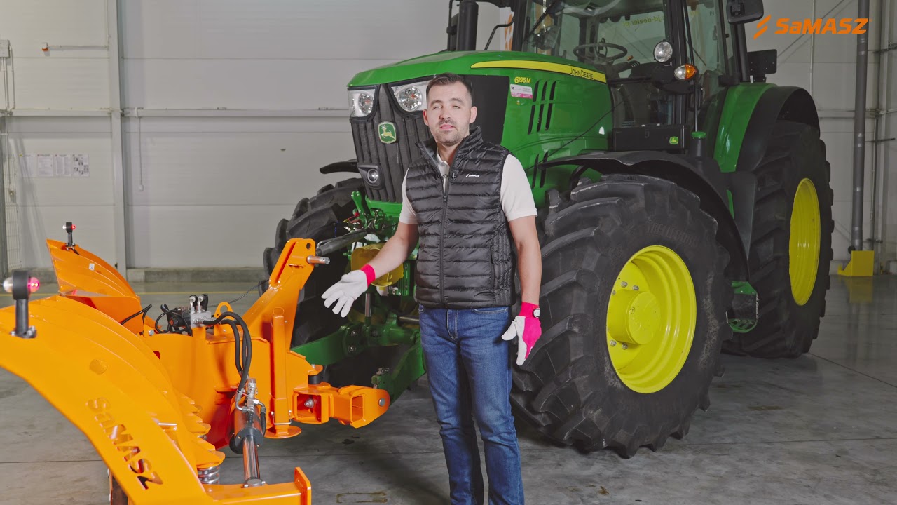 How to set up snow plow SaMASZ Alps 331 ?