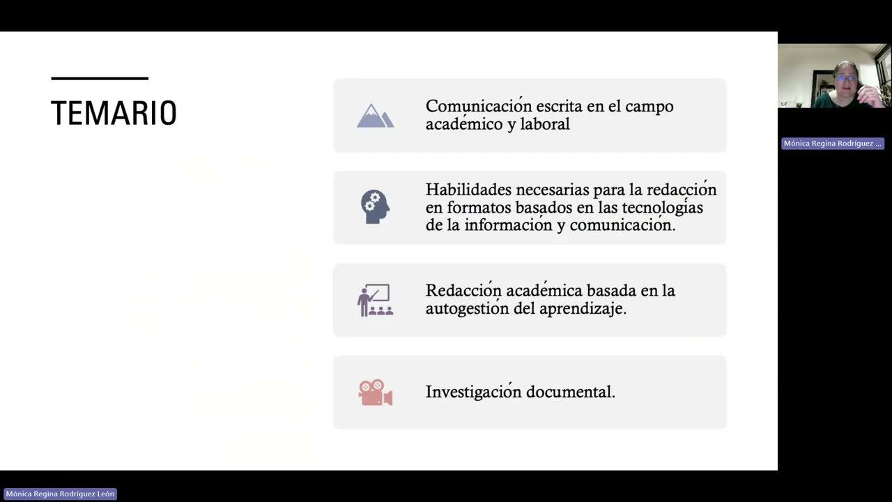 Videoconferencia: Rodríguez León