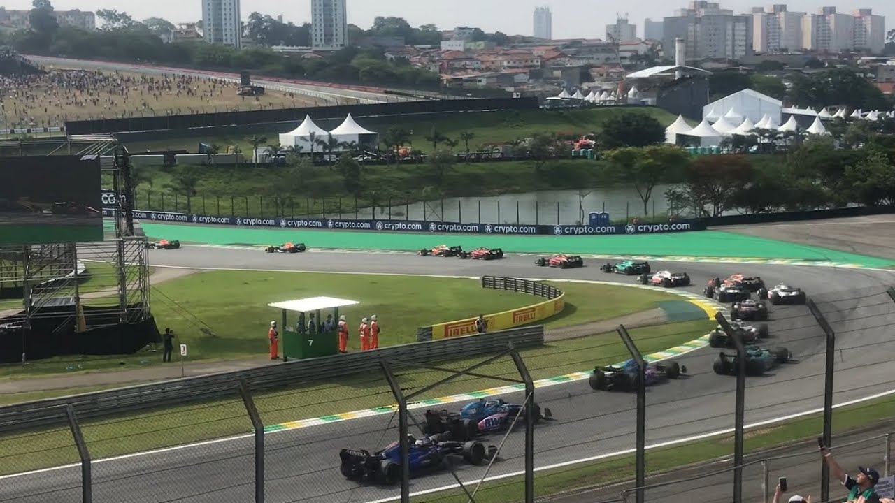 Formula 1 Interlagos Brasil 2022 Largada Setor G