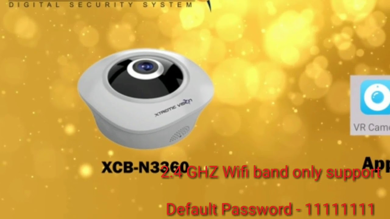 XCB-N3360 & XCB-N1360 Xtremevision Fisheye Camera Configuration...