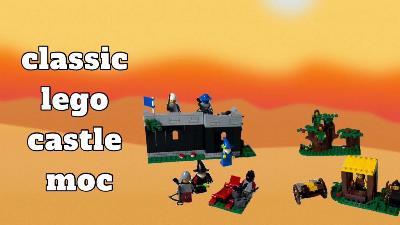 Я собрал свой собственный набор LEGO «Классический замок»!