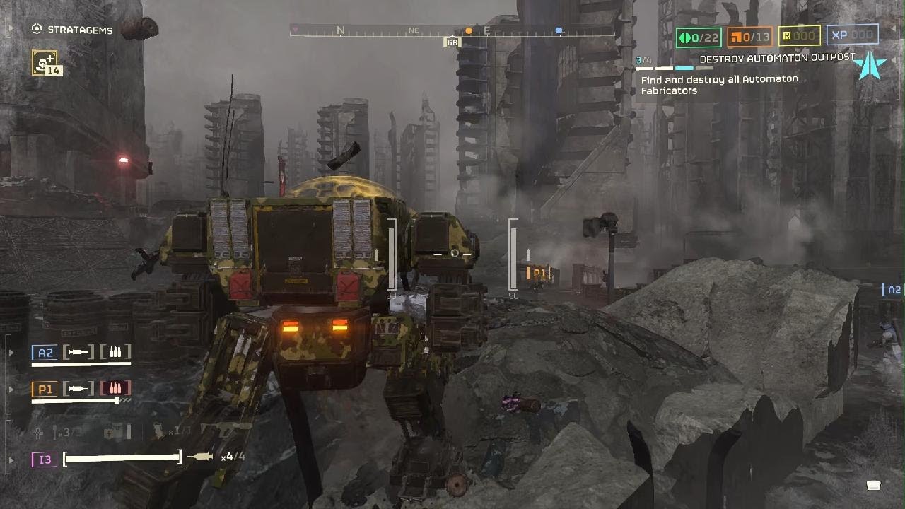 HELLDIVERS 2, Destroy Stockpile VS Bots
