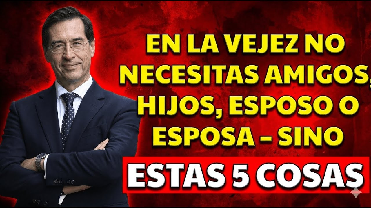 6 Principios que te Hacen Vivir Feliz y Fuerte en la Vejez | Mario Alonso Puig