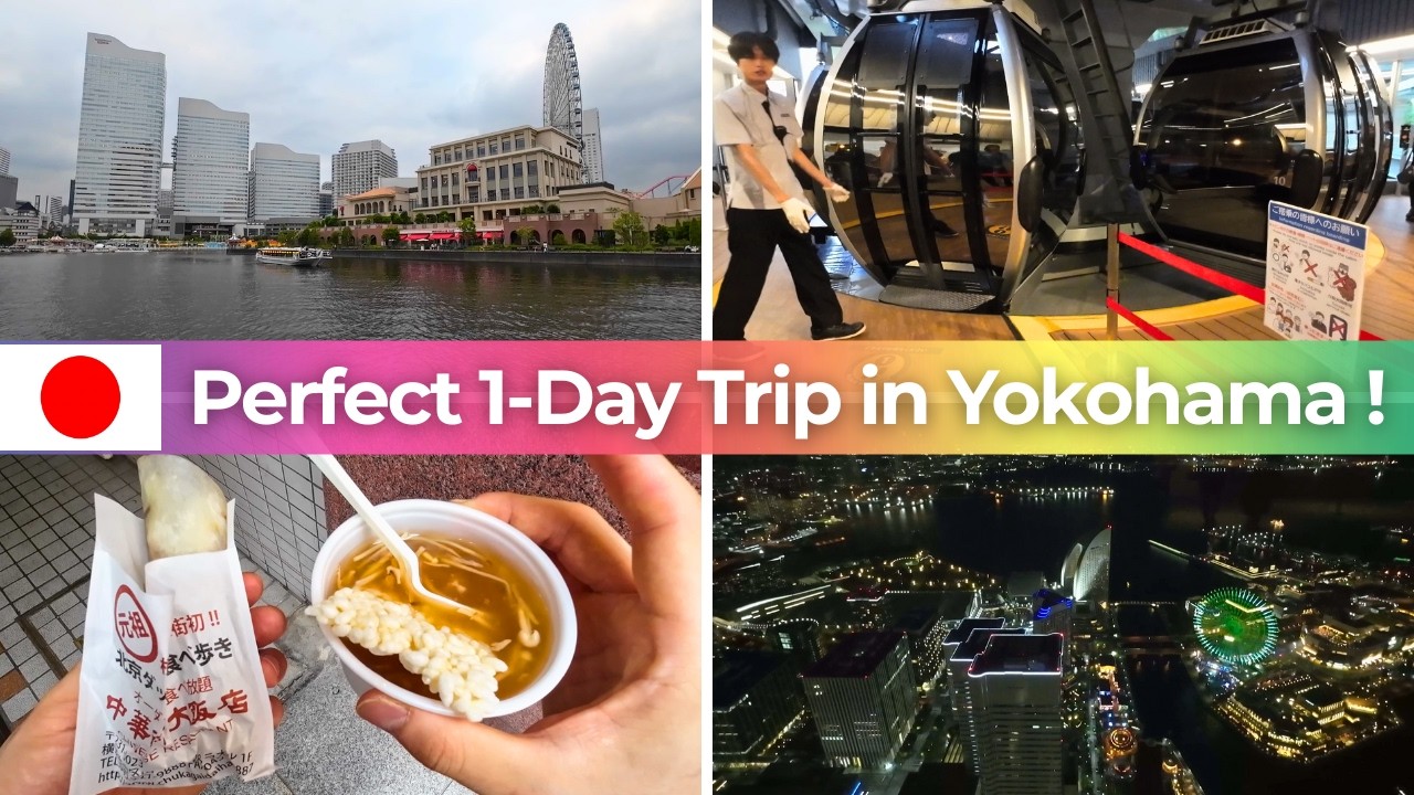 Perfect 1-Day Trip in Yokohama | 6 Must-See Spots for First-Time Visitors!