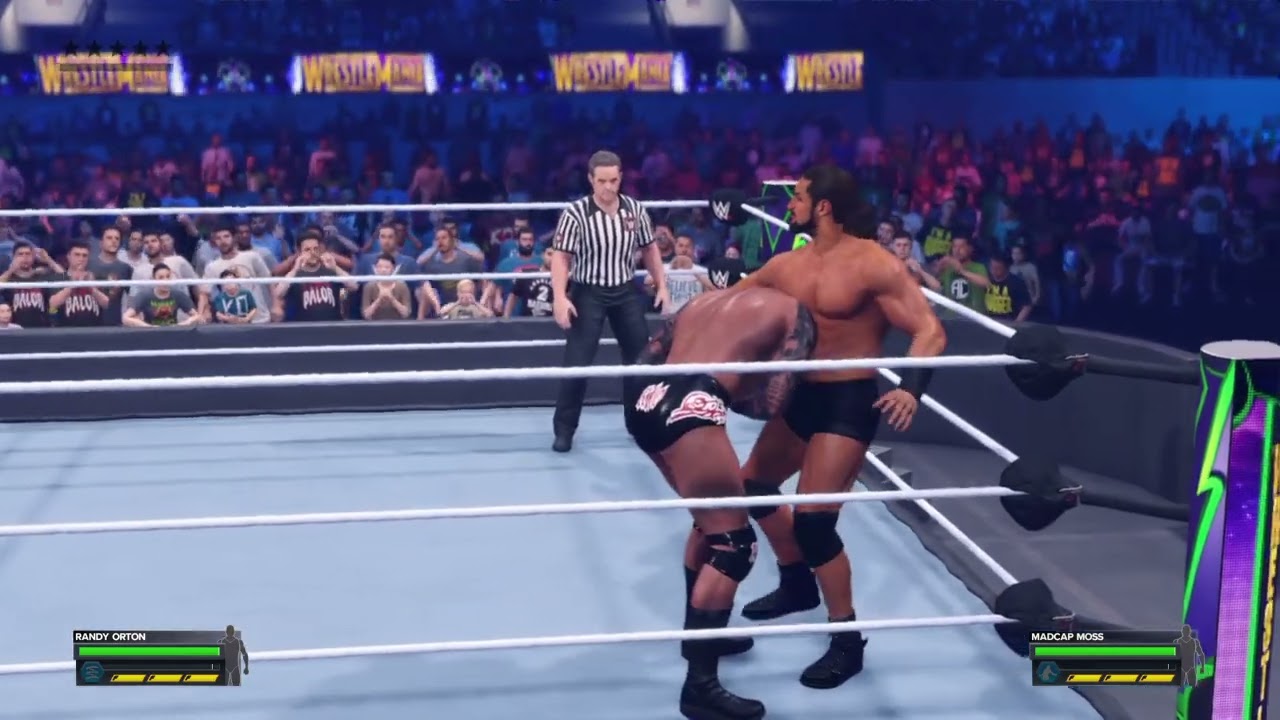 Randy Orton Vs Madcap Moss WWE 2K23