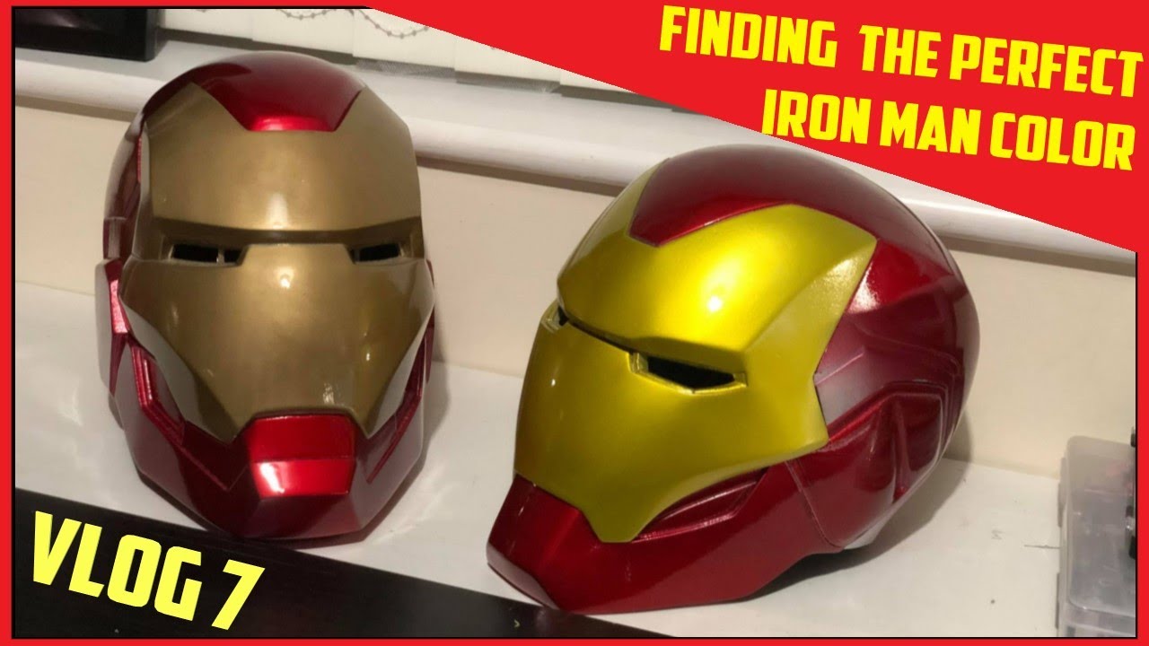 Finding The BEST Color For Your Iron Man Cosplay Suit -Vlog 7