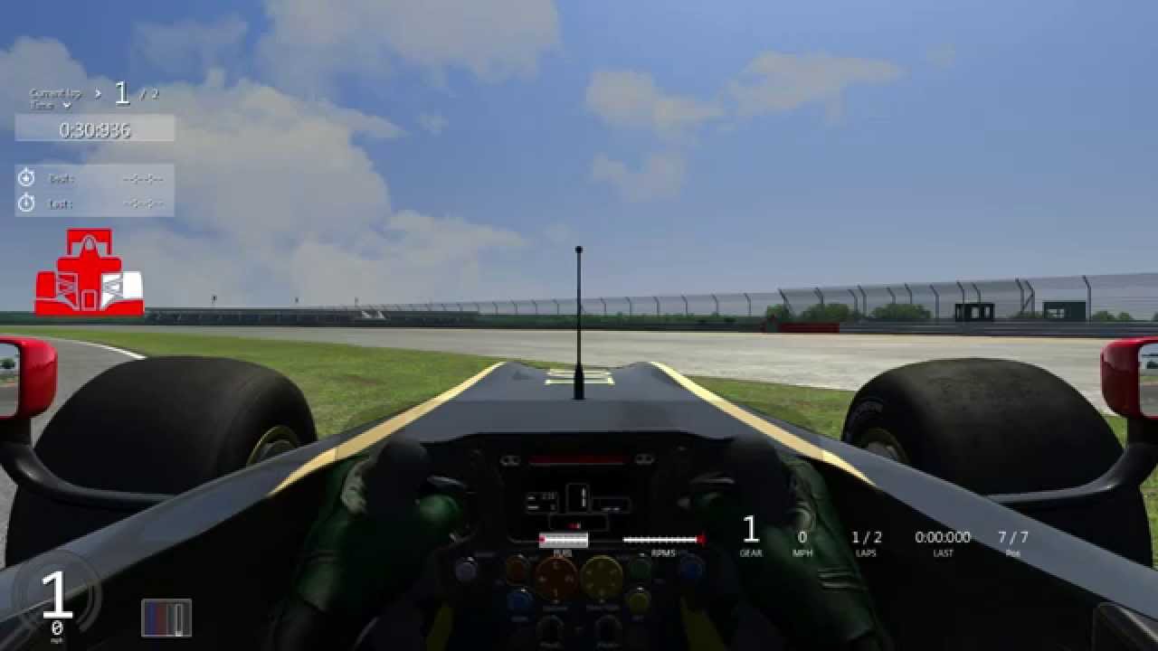 Open Wheel Damage Indicator [Assetto Corsa]