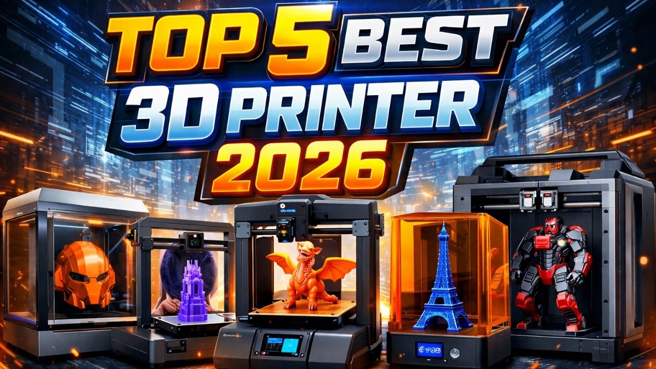 Лучшие 3D-принтеры 2026 года | Быстрая и высококачественная 3D-печать