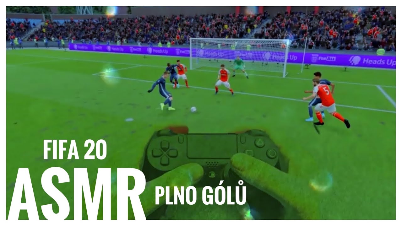 ASMR CZ - Souček kapitán Watfordu/zvuky ovladače/ FIFA 20