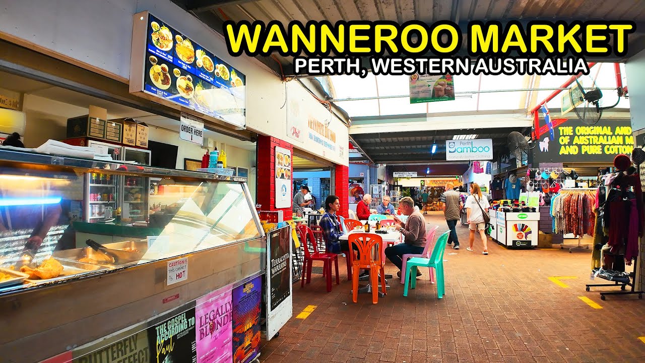 The WANNEROO MARKETS in Wangara (Perth, Western Australia)