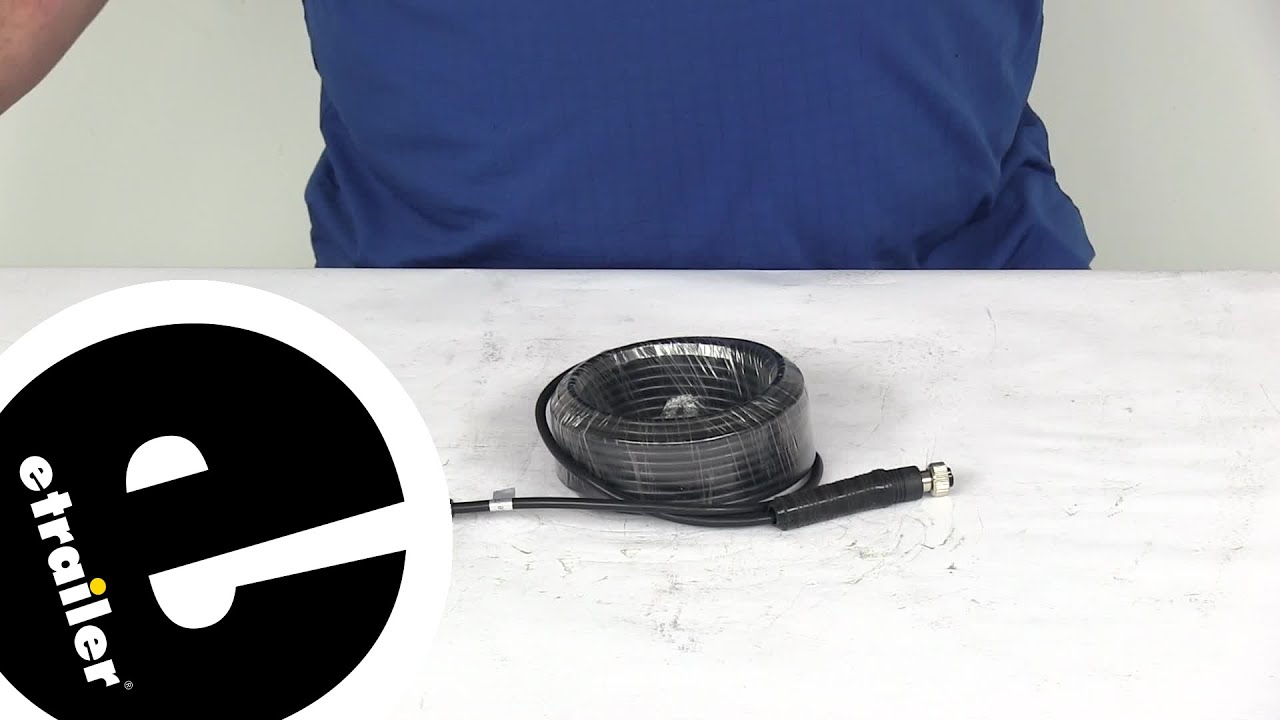 etrailer | Feature Breakdown: Rear View Safety Camera Extension Cable