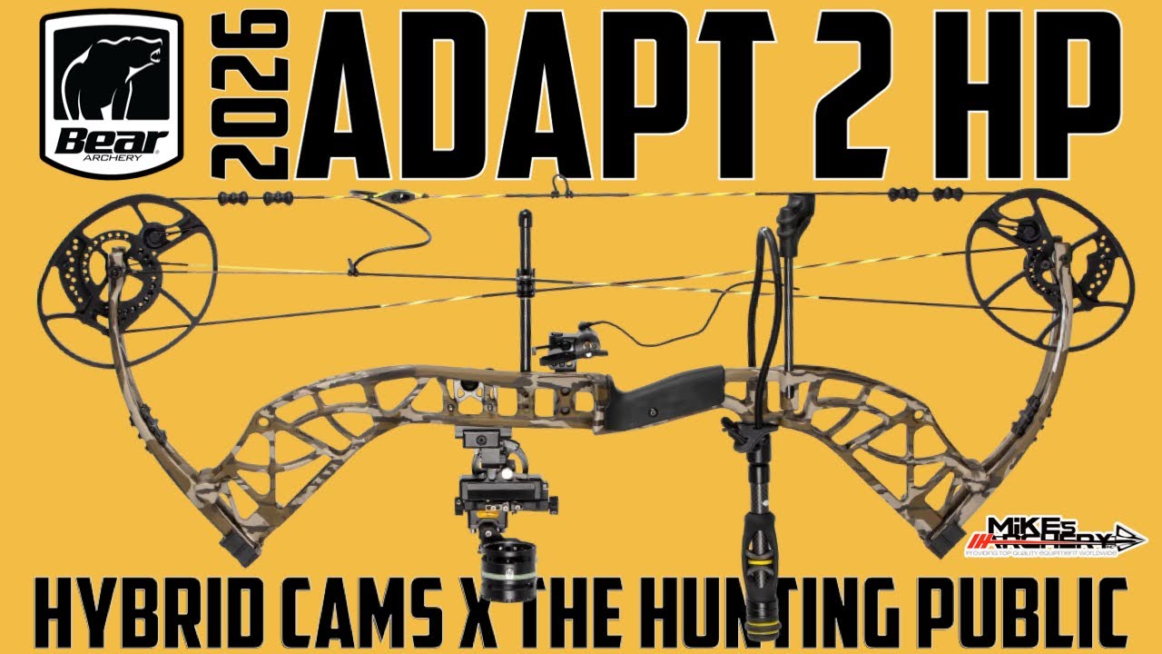 Тестирование лука Bear Archery 2025 THP Adapt 2 HP от Mikes Archery