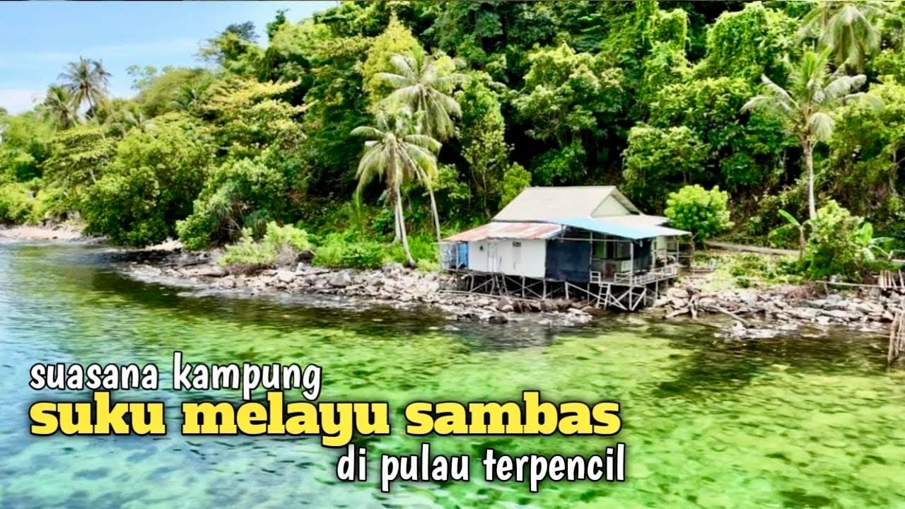 Perjalanan dari kota Pontianak menuju pulau lemukutan yang dihuni suku melayu sambas