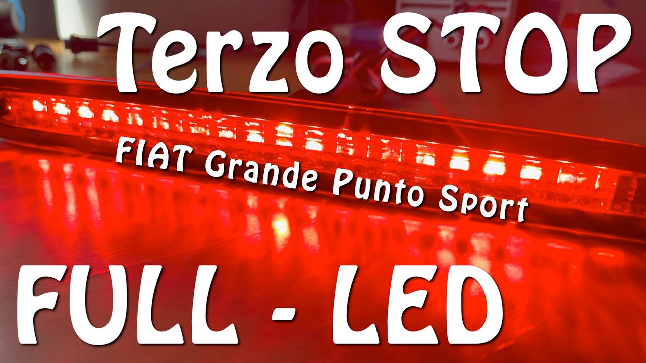 Terzo stop FULL LED su Fiat Grande Punto Sport 2006
