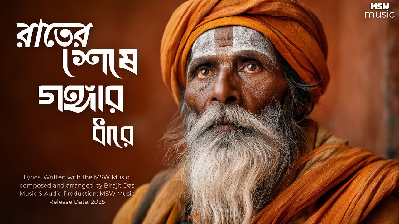 “রাতের শেষে গঙ্গার ধারে | Heart-Touching Bengali Original Song | MSW Music Release”